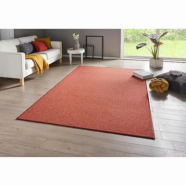home24 BT Carpet Kurzflorteppich Casual Rot Rechteckig 140x200 cm (BxT) Kun günstig online kaufen