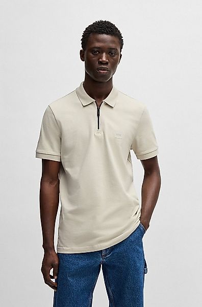 BOSS ORANGE Poloshirt Passerzip mit Polokragen günstig online kaufen