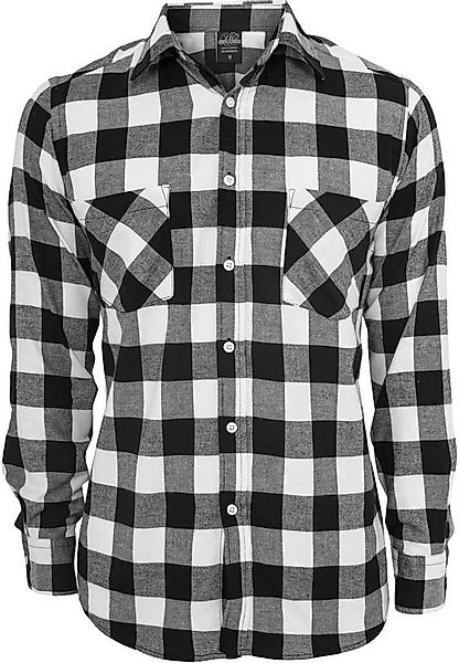 URBAN CLASSICS Kurzarmshirt Urban Classics Herren Checked Flanell Shirt (1- günstig online kaufen