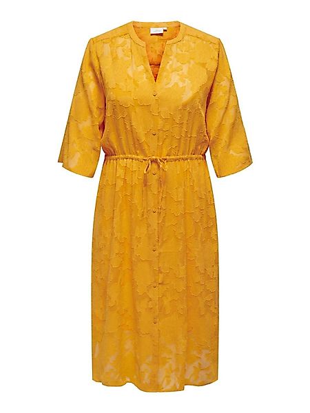 ONLY CARMAKOMA Midikleid DELLAVINE (1-tlg) Drapiert/gerafft günstig online kaufen