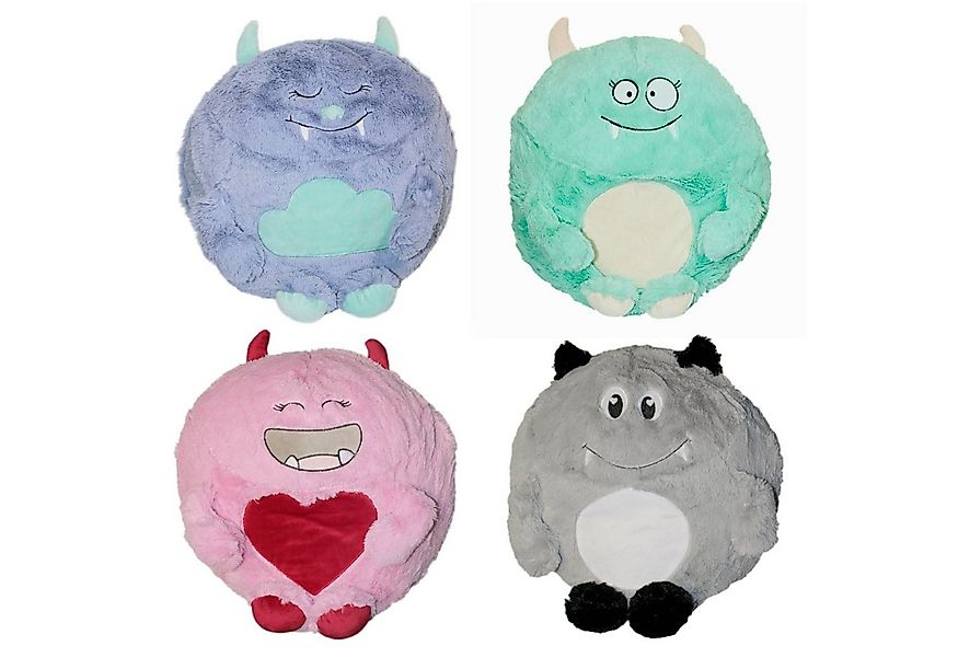 Haus und Deko Zierkissen Monster Kuschelkissen Plüsch Kinder Kissen Dekokis günstig online kaufen