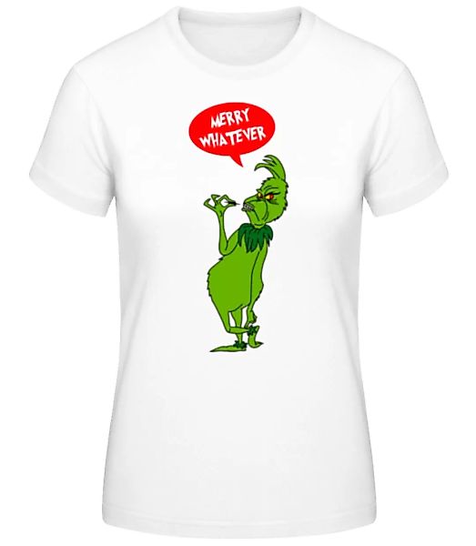 Merry Whatever · Frauen Basic T-Shirt günstig online kaufen