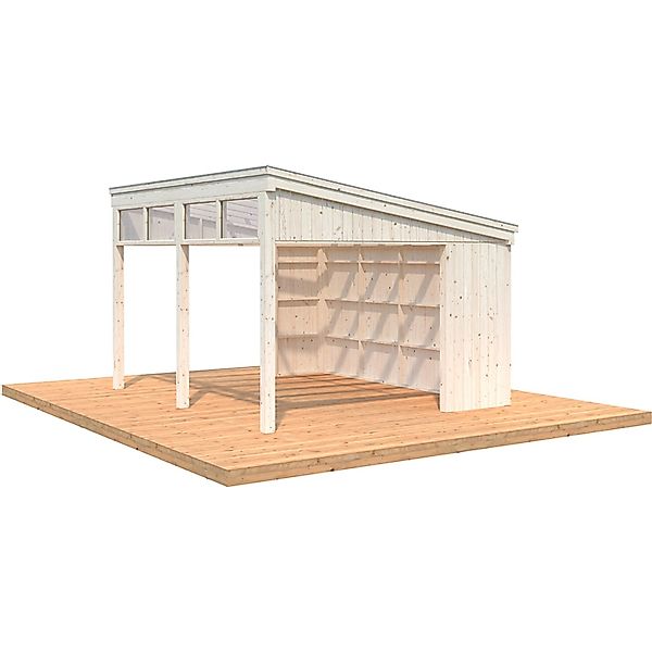 Palmako Pavillon Nova 13,0 m² Kit Transparent Tauchgrundiert 417 cm x 356 c günstig online kaufen