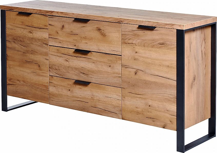 Jahnke Sideboard "LOOP SB 150" 1 Stk. tlg. mit 2 Türen + 3 Schubladen, Brei günstig online kaufen