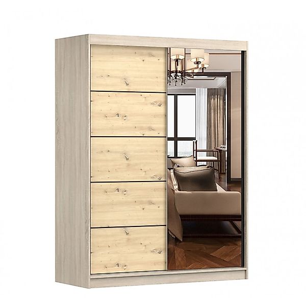 MOEBLO Kleiderschrank LARA 05 (mit Spiegel günstig online kaufen