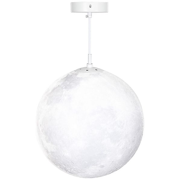 DOPWii Hängeleuchte Mondlampe, 3D-Druck, App-Steuerung, Musik-kompatibel, günstig online kaufen