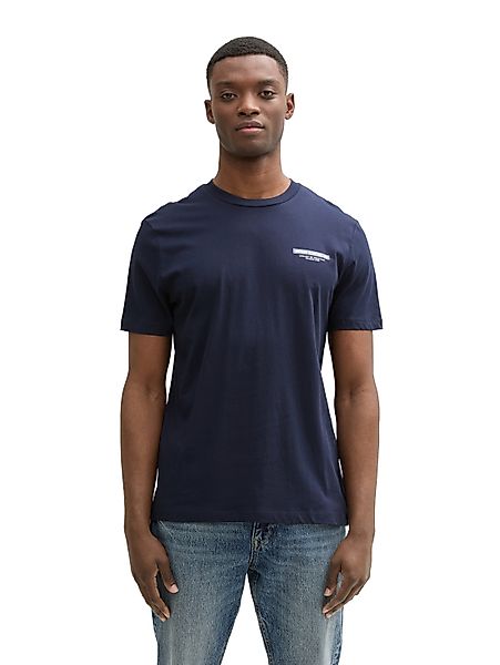 TOM TAILOR Denim T-Shirt, mit verschiedenen Logo Prints günstig online kaufen