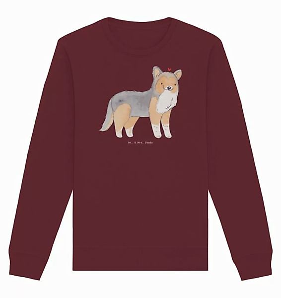 Mr. & Mrs. Panda Longpullover Größe XXL Shetland Sheepdog Moment - Burgundy günstig online kaufen