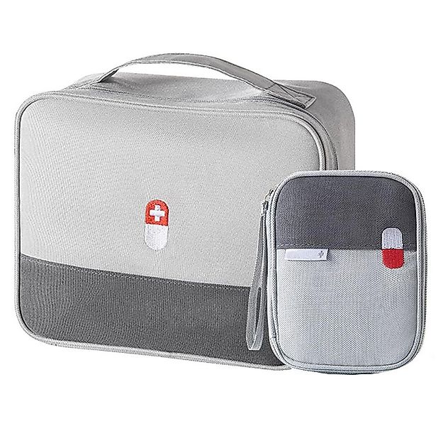 NUODWELL Arzttasche 2 Stück Medikamententasche, Tragbar Wasserdichte Reisea günstig online kaufen