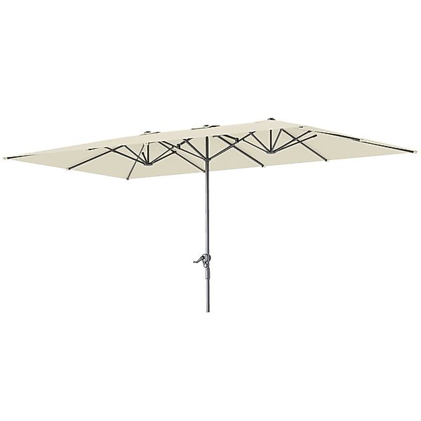 Outsunny Sonnenschirm mit Kurbel, 451 x günstig online kaufen
