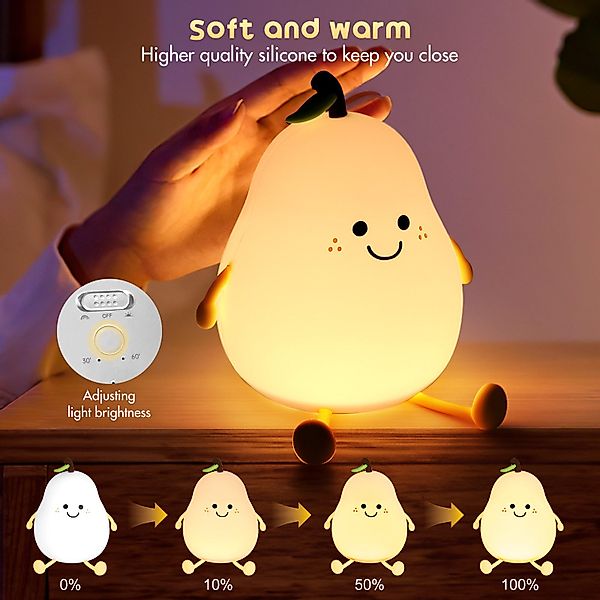 BlingBin LED Nachtlicht Schlaflicht Kinderzimmerlampe Tragbare günstig online kaufen