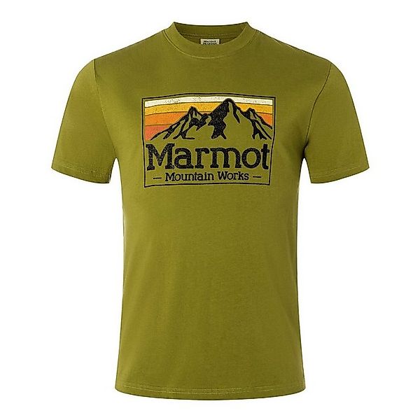 Marmot T-Shirt Gradient Tee Short-Sleeve T-Shirt mit Marken-Logo günstig online kaufen