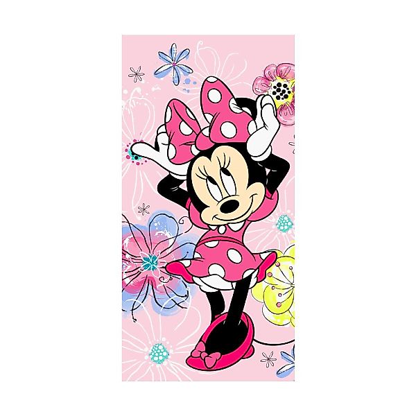 Disney Badetücher Minnie Mouse Badetuch 70x140cm günstig online kaufen