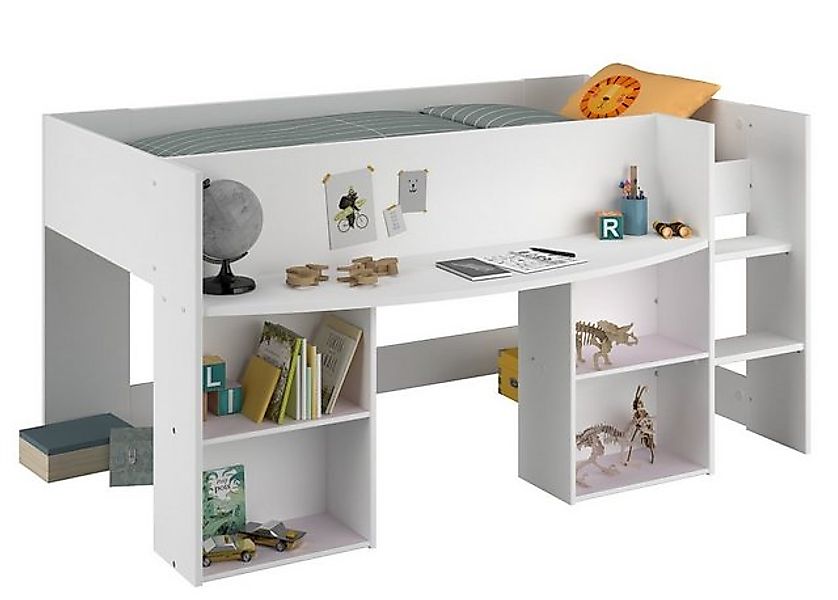 Parisot Hochbett Pirouette (in weiß, Liegefläche günstig online kaufen