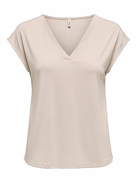 ONLY V-Shirt "ONLFREE S/S MOD.V-NECK TOP JRS NOOS" günstig online kaufen