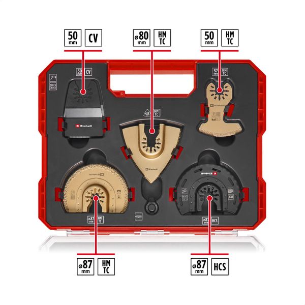 Einhell Bohrer- und Bit-Set, XL-PLUS-CASE Multitool-Set günstig online kaufen