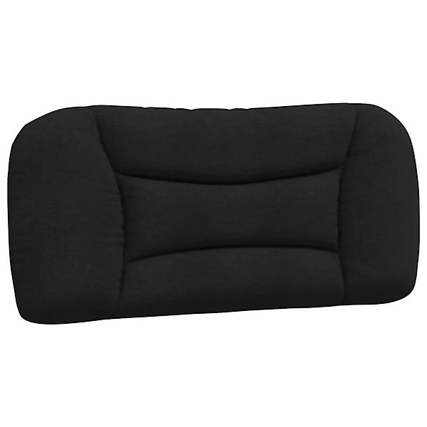 vidaXL Kopfteil-Kissen Hvar Schwarz 80 cm Stoff 374527 günstig online kaufen