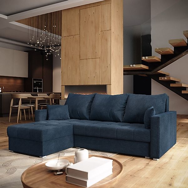 Masseno Ecksofa NIDA mit Schlaffunktion L-Form, günstig online kaufen