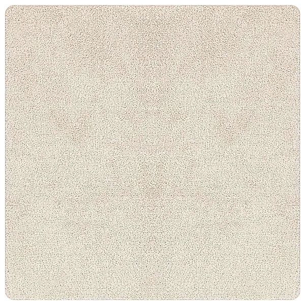 vidaXL Anti-Rutsch Shaggy Teppich Creme 120 x 120 cm PP 4019783 günstig online kaufen