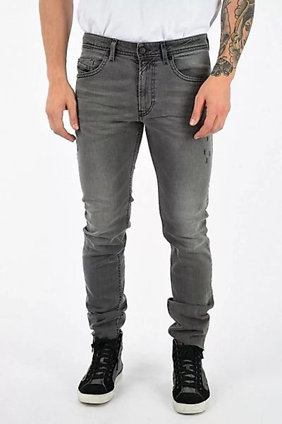 Diesel Slim-fit-Jeans Herren Thommer 084JT Röhrenjeans, Grau, Stretch, 5-Po günstig online kaufen