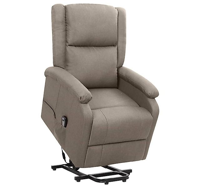 vidaXL Sessel Aufstehsessel Taupe Stoff (1-St) günstig online kaufen