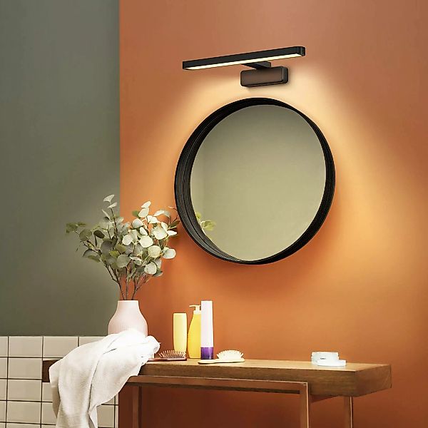 LEDVANCE Bathroom Mirror LED-Wandleuchte schwarz günstig online kaufen