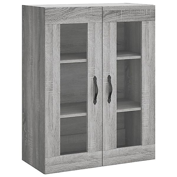vidaXL Wandschrank Grau Sonoma 69,5x34x90 cm Holzwerkstoff 834992 günstig online kaufen