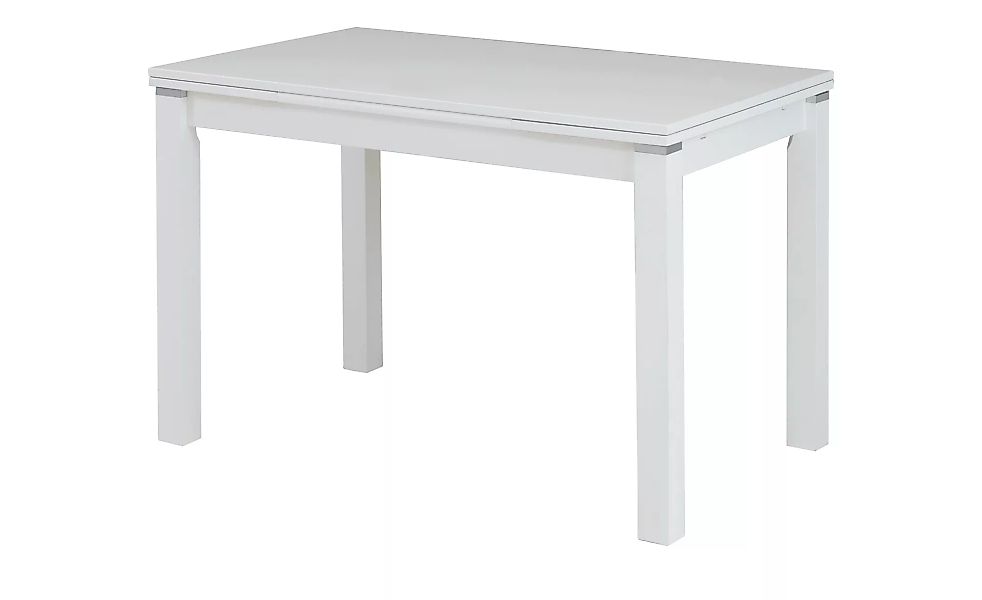 Esstisch ausziehbar - weiß - 70 cm - 76 cm - Tische > Esstische - Möbel Kra günstig online kaufen