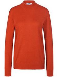 Stehbund-Pullover Modell Sabrina Peter Hahn Seide/Kaschmir orange günstig online kaufen