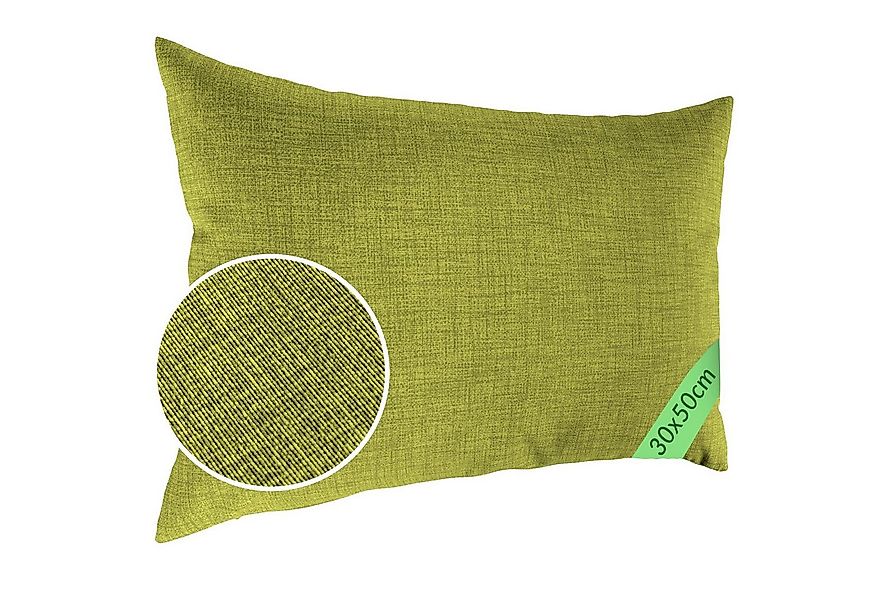 ANRO Dekokissen MrJack Kissenbezug Leinenoptik Deko Kissen Uni, Sofakissen günstig online kaufen