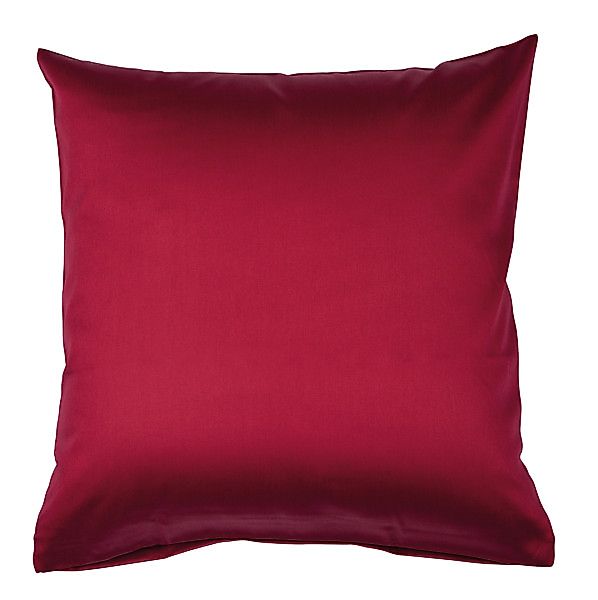 Janine Janine Mako-Satin Bettwäsche Colors 31001 bordeaux Größe:  40x40 cm günstig online kaufen