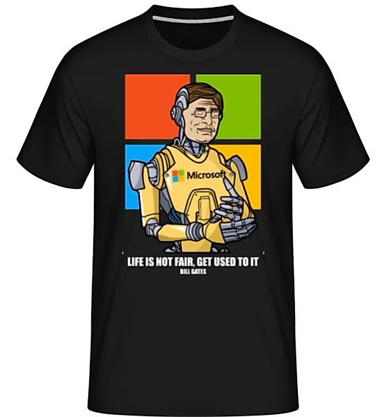 Bill Gates Robot Human · Shirtinator Männer T-Shirt günstig online kaufen