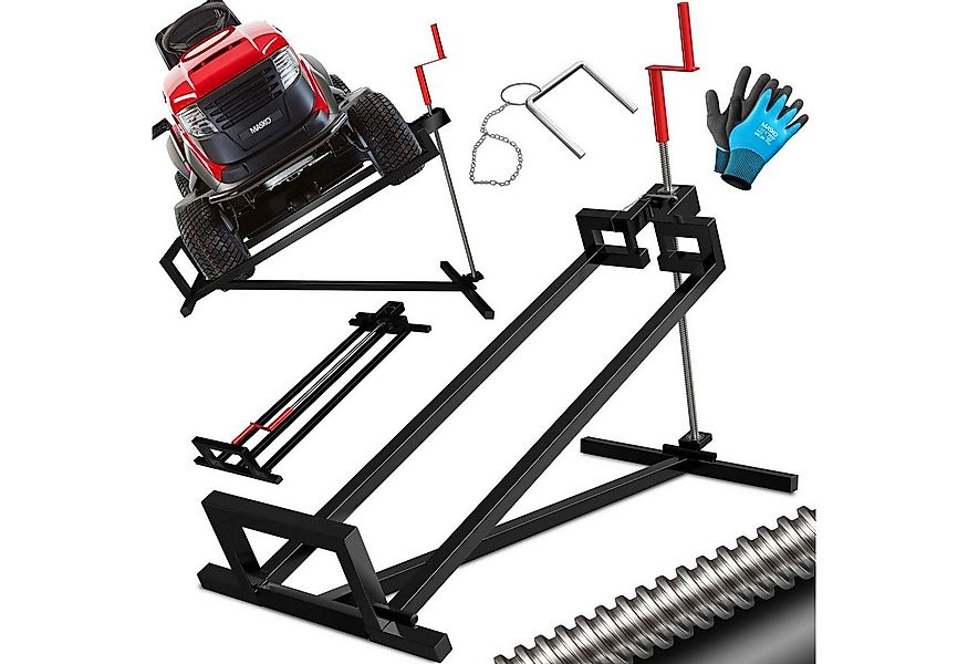 MASKO Rasentraktor, Rasentraktor Heber 400kg Aufsitzmäher Hebevorrichtung günstig online kaufen