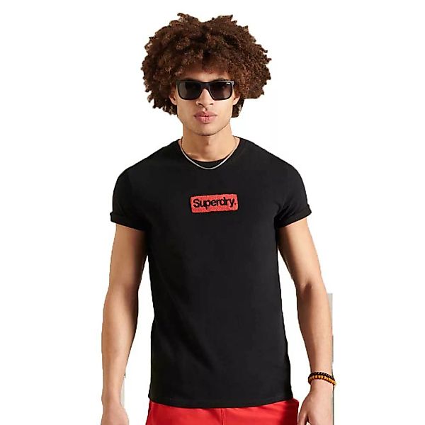 Superdry Core Logo Workwear 220 Kurzarm T-shirt 2XL Black günstig online kaufen