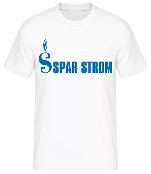 Spar Strom · Männer Basic T-Shirt günstig online kaufen