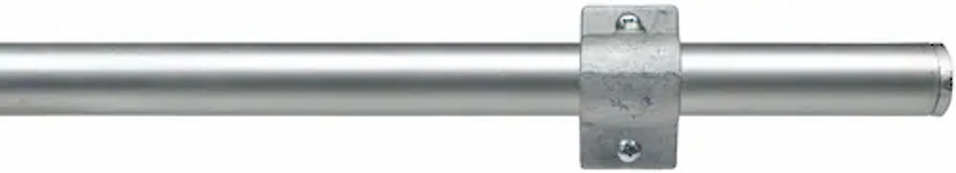 Liedeco Gardinenstange »Industrial« Ø 28 mm 1 läufig-läufig Fixmaß günstig online kaufen