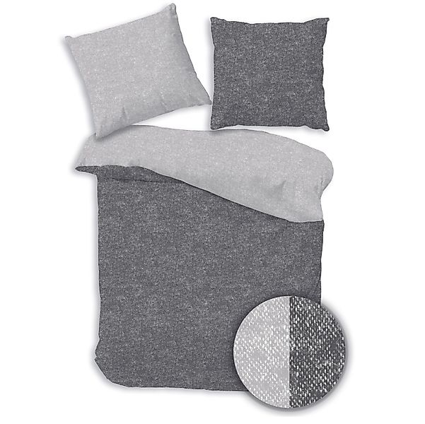 Träumschön Bettwäsche Premium Biber Bettwäsche 135x200 günstig online kaufen