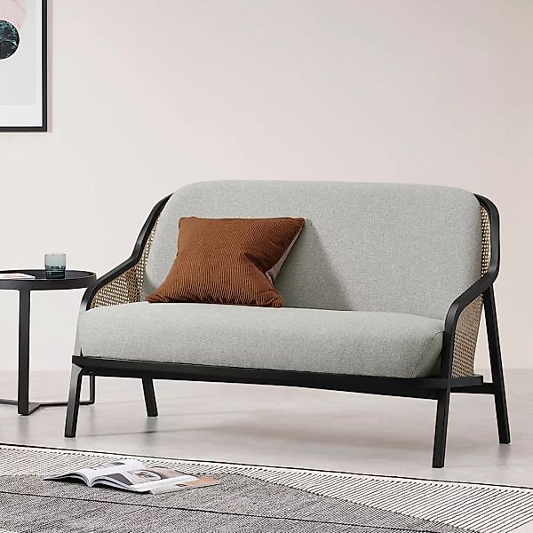 Anakie 2-Sitzer Sofa, Felsengrau - MADE.com günstig online kaufen