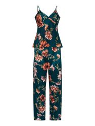 Elegant Love Capri-Pyjama Loungewear aus Satin: günstig online kaufen