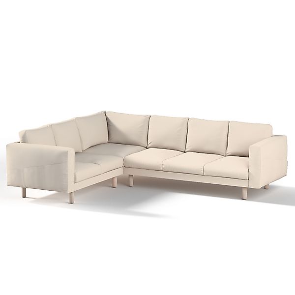 Bezug für Norsborg 5-Sitzer Ecksofa, naturweiß, Norsborg 5-Sitzer Ecksofabe günstig online kaufen