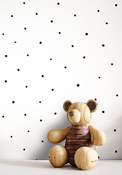 Newroom Vliestapete Irene Tapete Kinderzimmertapete Punkte,Gepunktet,Pünktc günstig online kaufen