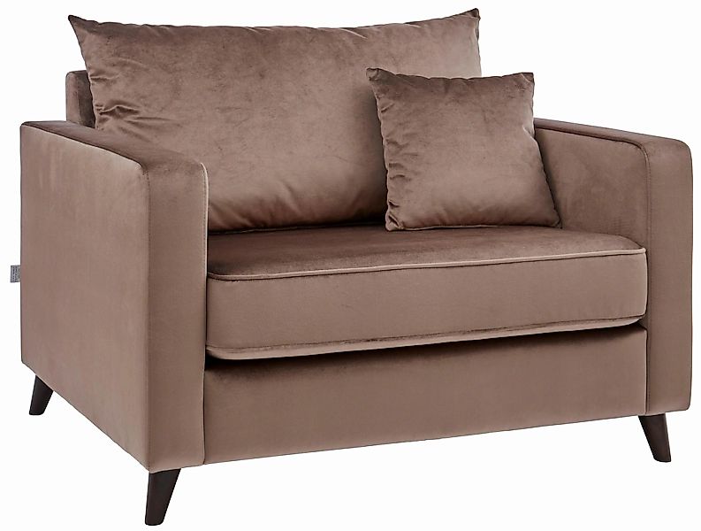 Home affaire Loveseat "Renesse", lose Kissen, Keder an Sitzkissen günstig online kaufen