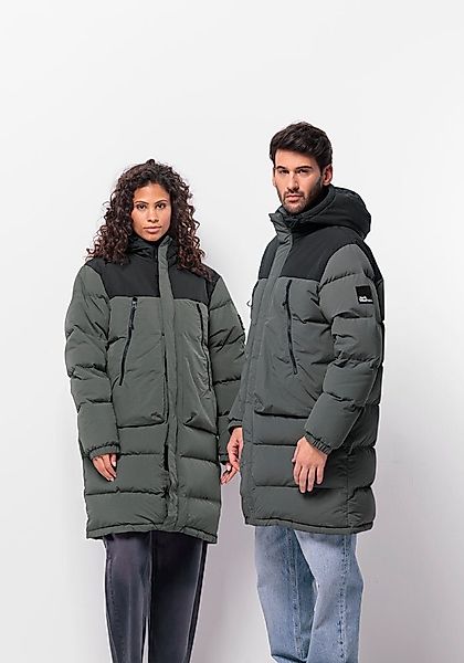 Jack Wolfskin Daunenjacke "DELLBRUECK LONG JKT" mit Kapuze günstig online kaufen