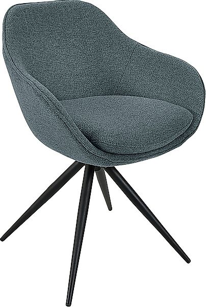 K+W Komfort & Wohnen Drehstuhl »ZOOM«, Flachgewebe Q2 2250, 4-Fuß Drehstuhl günstig online kaufen