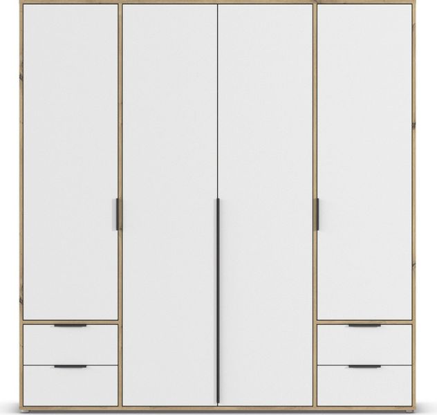 rauch Drehtürenschrank "Kleiderschrank Schrank Garderobe Wäscheschrank NAGA günstig online kaufen