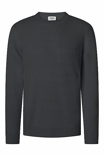 Joop Jeans Rundhalspullover "Owin" im Materialmix günstig online kaufen