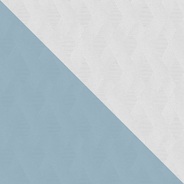 PROFHOME 938731-GU Grafik Tapete Rauten Muster Matt Weiß 1,06 m x 25,00 m 2 günstig online kaufen