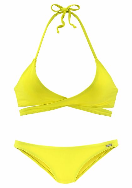 Bench. Triangel-Bikini, in Wickeloptik günstig online kaufen