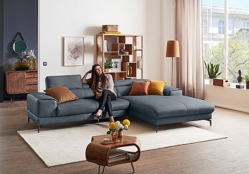 W.SCHILLIG Ecksofa »piedroo, Designsofa mit tollem Sitzkomfort, elegant und günstig online kaufen