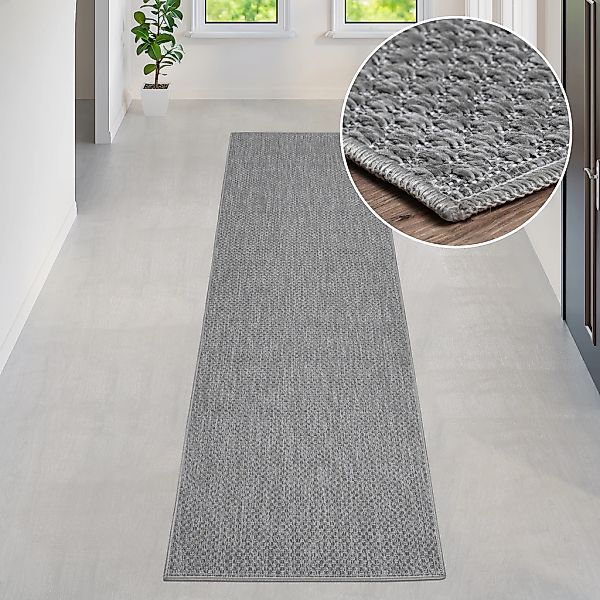 my home Läufer "Rhodos" rechteckig 3 mm Höhe Outdoor geeignet, Sisal-Optik, günstig online kaufen